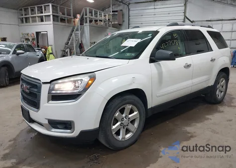 2014 GMC Acadia Sle-2 z USA, uszkodzony, nr VIN 1GKKVPKD1EJ313048